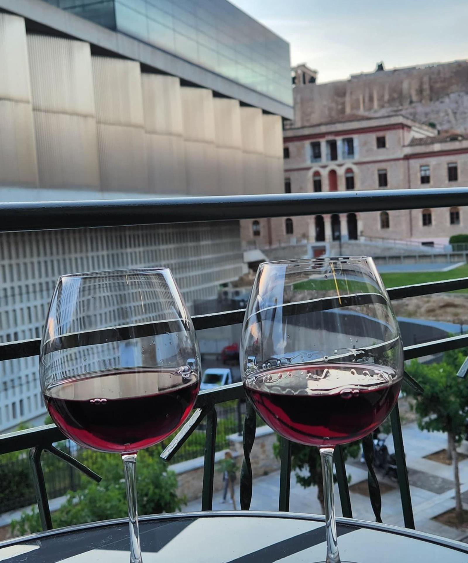 Acropolis View Modern Deluxe Suite With Balcony Athens Ngoại thất bức ảnh