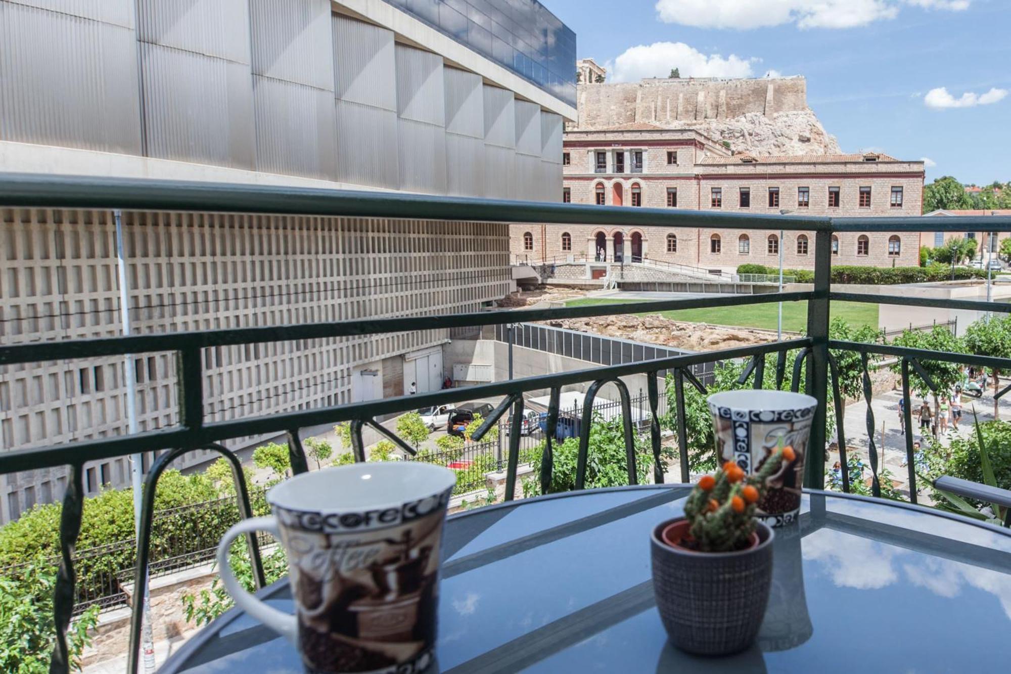 Acropolis View Modern Deluxe Suite With Balcony Athens Ngoại thất bức ảnh